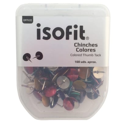 CHINCHE ISOFIT-DSG COLOR C/PLAST 100 UNI
