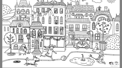 Poster XXL La Ciudad 70cmx1mt  1 poster 