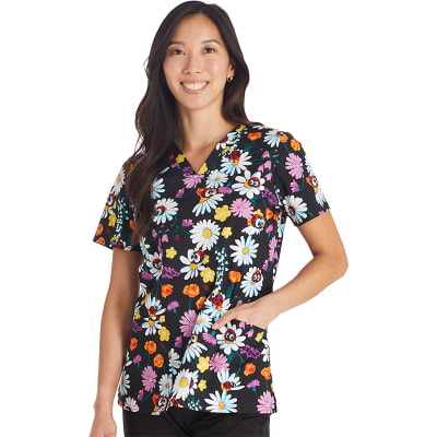 POLERA MUJER CHEROKEE PRINTS CK651 LBGN