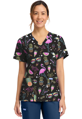 POLERA MUJER CHEROKEE PRINTS CK856 DWTL