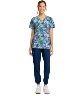 POLERA MUJER CHEROKEE PRINTS CK856 VGDN