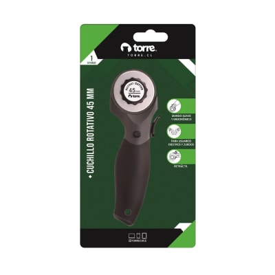 CUCHILLO ROTATIVO 45MM BT TORRE