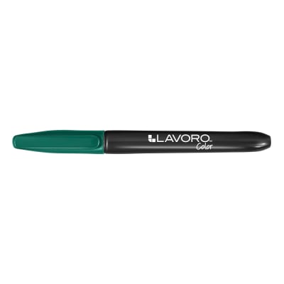 MARCADOR PERM PTA RED.VERDE METAL