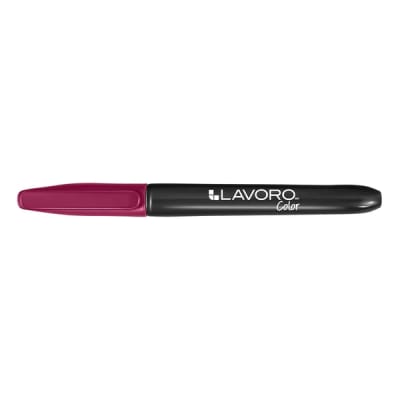 MARCADOR PERM PTA RED.ROSA METAL