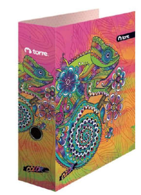 ARCHIVADOR OFICIO ANCHO COLOR TORRE (SURTIDO)