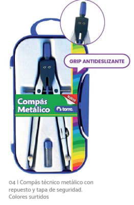 BL.COMPÁS MET TEC C/REP MINA 1U TORRE
