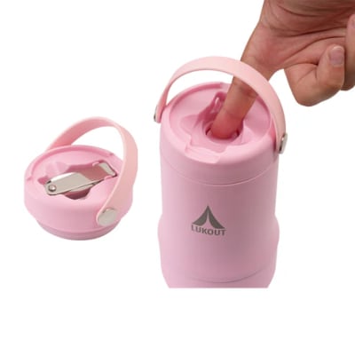 Termo de Comida 591 ml Rosado Pastel