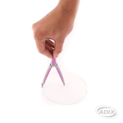 Compás Metálico c/Repuesto y Caja (010) ADIX