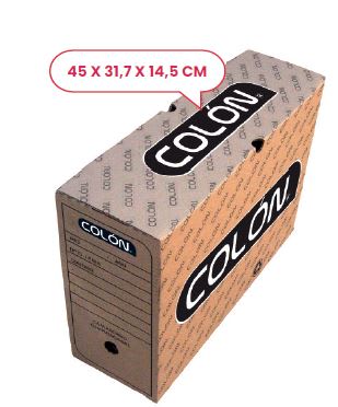 CAJA ARCHIVO COMPUTACIONAL COLON