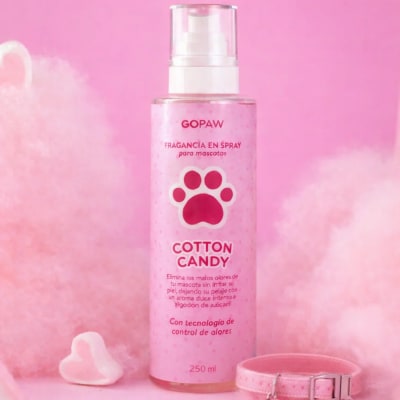 GO PAW FRAGANCIA PARA MASCOTAS 250ML COTTON CANDY
