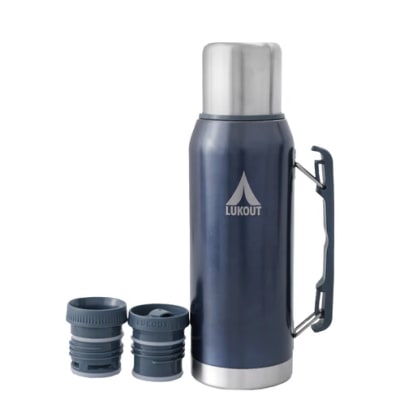 PRO Termo Handle 1000 ml + Tapa Metal Blue