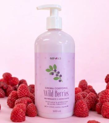 Crema Cuerpo Reafirmante e Hidratante - Wild Berries 500 ml