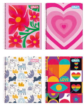 CUAD.UNIV TS PRINT (MUJER) 7MM 100H COLO