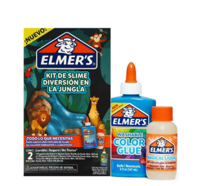 ELMERS JUNGLE JAM SLIME KIT 2CT