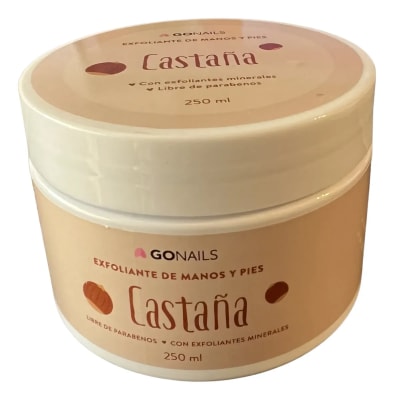 GO NAILS Exfoliante 50 mi Castaña