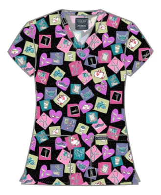 POLERA MUJER CHEROKEE PRINTS CK856 HTHB