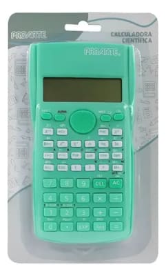 BLISTER CALCULADORA CIENTIFICA COLOR TRENDY PROARTE