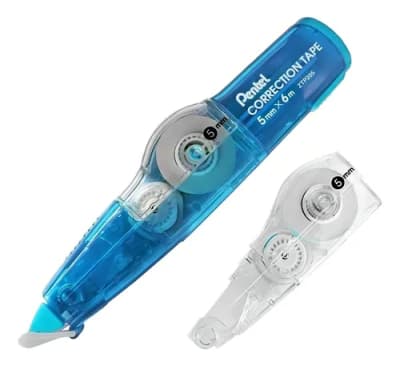 Cinta Correctora Azul Pentel