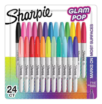 Marcador Sharpie Glam Pop 12 colores surtido
