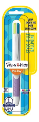 Bolígrafo Inkjoy Quatro Papermate colores fashion blíster x1