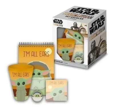 SET ESCOLAR 4 PCS THE MANDALORIAN