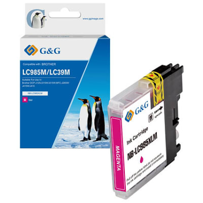 CARTRIDGE G&G MAGENTA (BROTHER LC985)