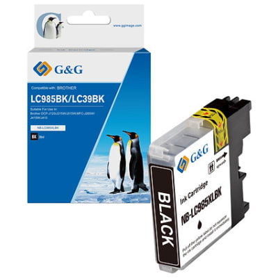 CARTRIDGE G&G NEGRO ( BROTHER LC985)