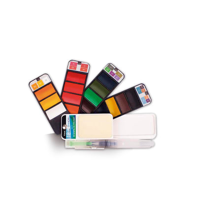 SET ACUARELAS POCKET 18COL SOC