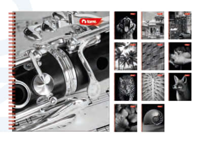 CUAD.CLASICO BLACK&WHITE 7M 100H TORRE SURTIDO