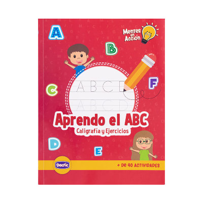 Libro Caligrafía ABC 50pág. (005) DACTIC