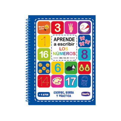 Libro Aprende a Escribir los Números (026) DACTIC