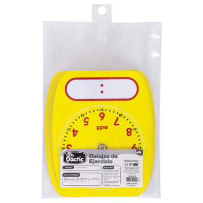 Reloj Ejercicio Plástico 5u (014) DACTIC