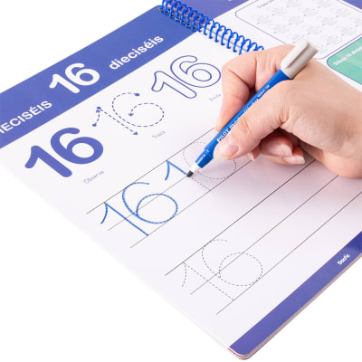 Set Libro Caligrafía Números c/Marcador (021) DACTIC