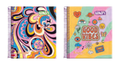 CUADERNO BOOK FEMENINO 7M 150 HJ COLON (SURTIDO)