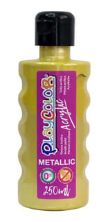 PINTURA ACRILICA 250ml DORADO PLAYCOLOR