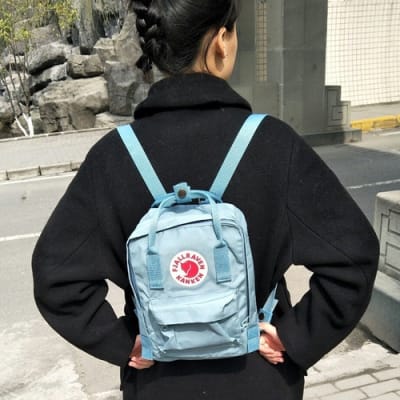 FR MOCHILA KANKEN MINI SKY BLUE