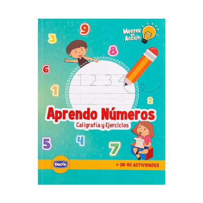 Libro Caligrafía Número 50pág. (006) DACTIC