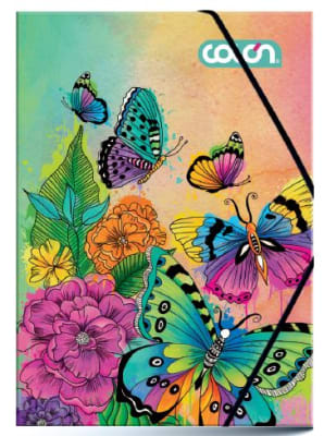 CARPeta CARTULINA C/ELAST NATURA COLON (SURTIDO)