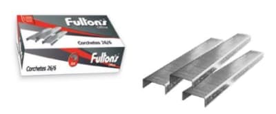 CORCHETES ESTANDAR 26/6 5000 UN. CROMADO FULTONS