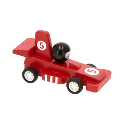 Auto de juguete a fricción Rojo N5