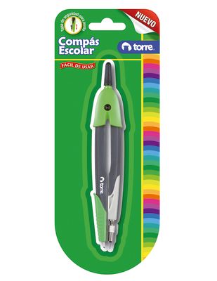 BL. COMPÁS PLAST C/MINA TAPA SEG 1U TORR