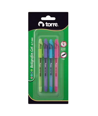 BL.4 BOLIG GEL QUICK DRY 0.7MM MIX TORRE