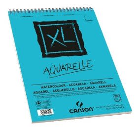 CROQUERA XL ACUARELA 30 HJ 21  X 29,7 CM (A4) 300 GR