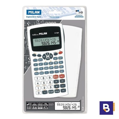 CALCULADORA CIENTIFICA 240 FUNC BLANCO MILAN