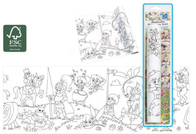 ROLLO ADHESIVO COLOREAR 30cm 4mt HADAS INFO