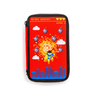 ESTUCHE PIXEL 2 ZIP 38 PIEZAS CARIOCA (SURTIDO)