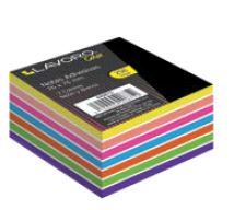 NOTA ADH. 654 76X76MM 258HJS 7COL NEON + BLANCO LAVORO