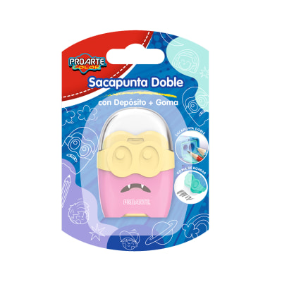 BLI.SACAPUNTA PROARTE DOBLE C/DEP+GOMA MONSTER