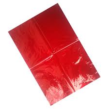 PAPEL CELOFAN ROJO A 80x100 CMS.
