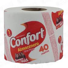 PAPEL HIGIENICO CONFORT 50 MT  UNIDAD